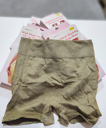 Leggings Corto Elástico Push Up verde khaki talla unica - additional image 1