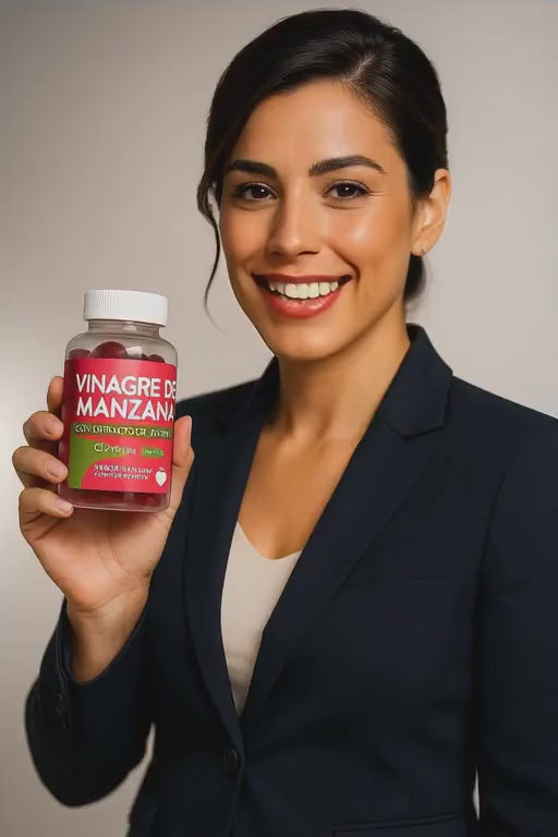 Gomitas Vinagre de Manzana & Jengibre – 60 Gummies Veganas 3 g | Apoyo Digestivo y Metabolismo