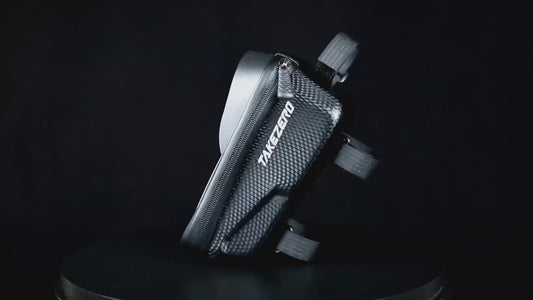 Bolsa Delantera de Bicicleta 1L Impermeable | Pantalla Táctil 6.8’’ | Soporte Seguro y Resistente para Teléfono y Accesorios